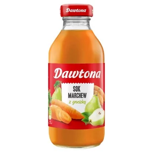 Dawtona Sok marchew z gruszką 300 ml - Soki i napoje niegazowane - miniaturka - grafika 1