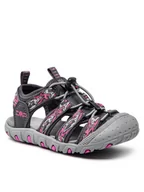 Buty dla dziewczynek - CMP Sandały Sahiph Hiking Sandal 30Q9524 Szary - miniaturka - grafika 1
