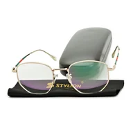 Okulary korekcyjne, oprawki, szkła - Minusy -1.50 dioptrie Okulary korekcyjne dla krótkowidzów z antyrefleksem ST316B - miniaturka - grafika 1