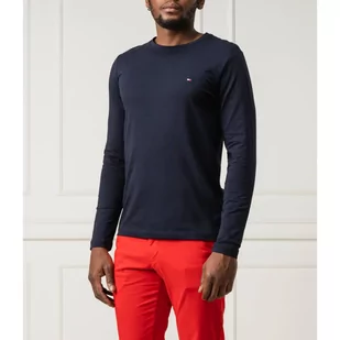 Tommy Hilfiger Longsleeve | Slim Fit | stretch - Koszulki męskie - miniaturka - grafika 1
