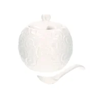 Cukiernice - Porcellana Valentino cukiernica z pokrywką i łyżeczką, 255 ml, w luksusowym pudełku, nylon/A - miniaturka - grafika 1