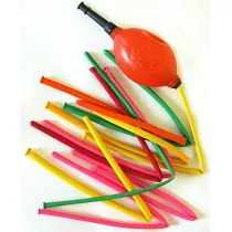 Balony modeliny GEMAR 260 mix, 10 szt + pompka GB/PG14 - Balony i akcesoria - miniaturka - grafika 1