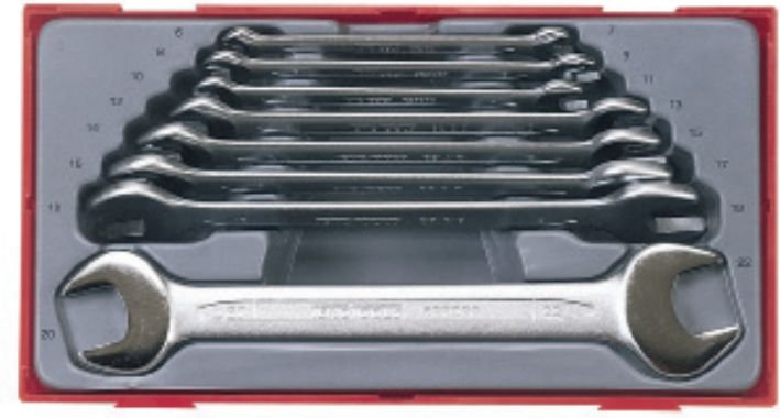 Teng Tools Zestaw kluczy płaskich 6 - 22mm 8szt. 03900107