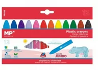 Kredki, ołówki, pastele i pisaki - Kredki Woskowe 12 Kolorów Mp - miniaturka - grafika 1