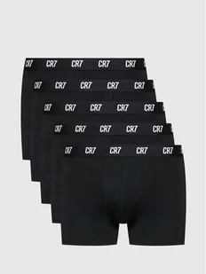 Cristiano Ronaldo CR7 Komplet 5 par bokserek Basic Trunk 5-Pack 8106-49-2900 Czarny - Majtki męskie - miniaturka - grafika 1