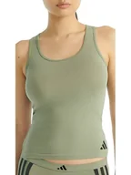 Koszulki i topy damskie - adidas Top w kolorze zielonym - miniaturka - grafika 1