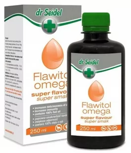 Dr Seidla Flawitol Omega Super Smak 250ml MS_7255 - Suplementy i witaminy dla kotów - miniaturka - grafika 1
