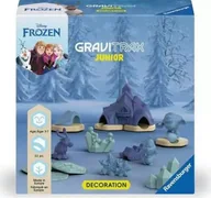 Zabawki interaktywne dla dzieci - Ravensburger GraviTrax Junior Kraina Lodu zestaw uzupełniający 23861 - miniaturka - grafika 1