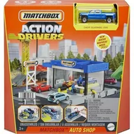 Tory, garaże, parkingi - Mattel Warsztat samochodowy Matchbox Prawdziwe Przygody HDL34 HDL34 - miniaturka - grafika 1