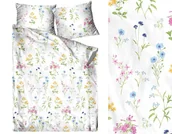 Pościel - Pościel bawełniana 200x220 Lia kolorowe kwiaty - miniaturka - grafika 1