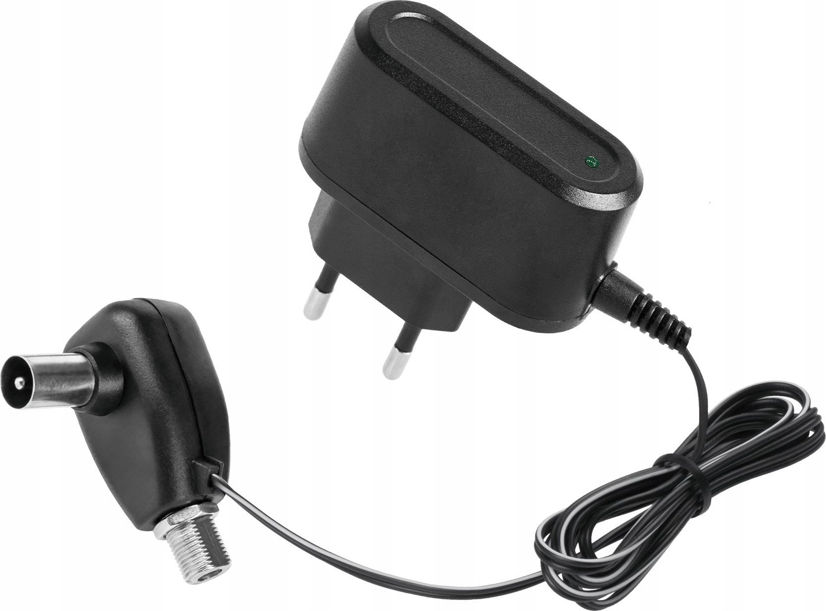 Zasilacz antenowy elektroniczny z gniazdem F 12V 300mA