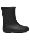 Buty dla dziewczynek - Hunter Kalosze HFC-02 Czarny - miniaturka - grafika 1