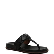 Klapki i japonki damskie - Kurt Geiger Skórzane japonki 225-KENSINGTON T-BAR - miniaturka - grafika 1