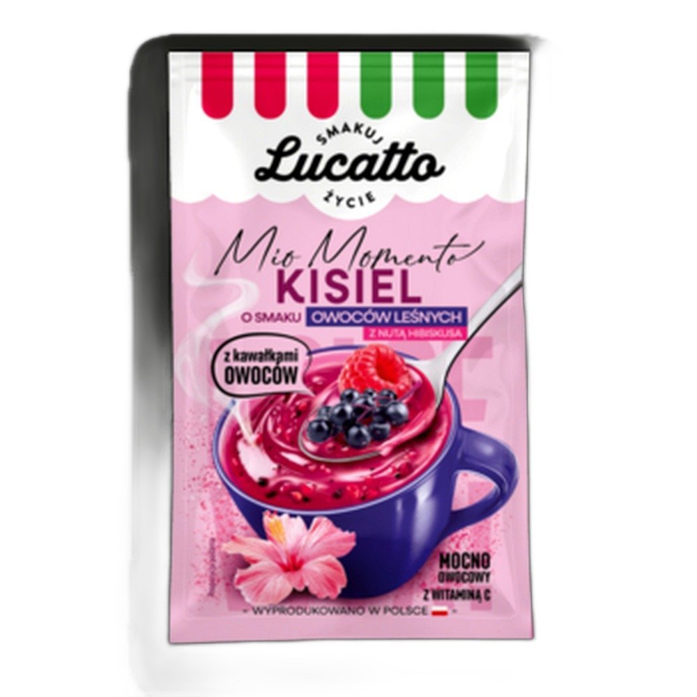 Kisiel instant o smaku owoców leśnych i hibiskusa 31,5 g