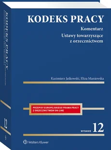 Kodeks pracy. Komentarz [PRZEDSPRZEDAŻ] - Prawo - miniaturka - grafika 1