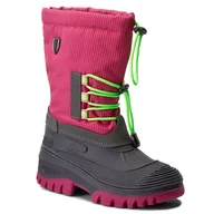Śniegowce damskie - CMP Śniegowce Kids Ahto Wp 3Q49574K Pink Fluo B351 - miniaturka - grafika 1