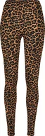 Legginsy - Urban Classics Damskie legginsy Soft Darkleo Legginsy damskie brązowe Basics, darkleo, XS - miniaturka - grafika 1