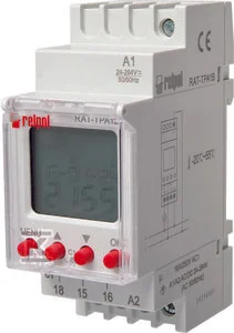 Cyfrowy zegar astronomiczny RAT-TPA1B - LCD, zasilanie 24-264VAC/DC - Programatory czasowe - miniaturka - grafika 1