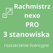 Programy finansowe i kadrowe - Rachmistrz nexo PRO rozszerzenie o następne 3 stanowiska - miniaturka - grafika 1