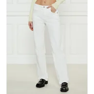 Spodnie damskie - Patrizia Pepe Jeansy Straight fit high waist - miniaturka - grafika 1