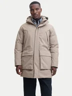 Kurtki męskie - Jack & Jones Kurtka zimowa Cmoon 12284883 Beżowy Regular Fit - miniaturka - grafika 1