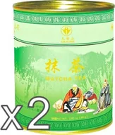 Herbata - Tian Hu Shan Matcha, sproszkowana zielona herbata w puszce 80g x 2 - miniaturka - grafika 1