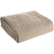 Narzuty - Narzuta EUROFIRANY Len 4 220 x 240 cm Beżowy - miniaturka - grafika 1