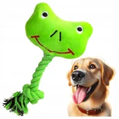 Zabawki dla psów - Pluszowa zabawka dla psa Piszczałka Gryzak Szarpak dla psa Nobleza 15 cm - miniaturka - grafika 1