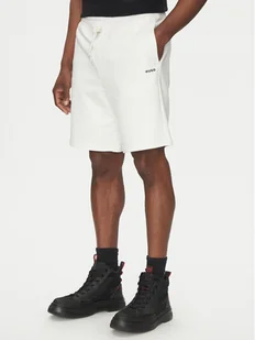 HUGO Szorty sportowe Dayono 50530696 Beżowy Relaxed Fit - Spodenki męskie - miniaturka - grafika 1