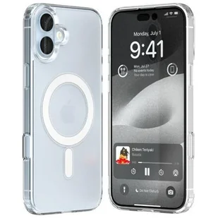 Etui MERCURY Jelhard MagSafe do Apple iPhone 16 Plus Przezroczysty - Etui i futerały do telefonów - miniaturka - grafika 1