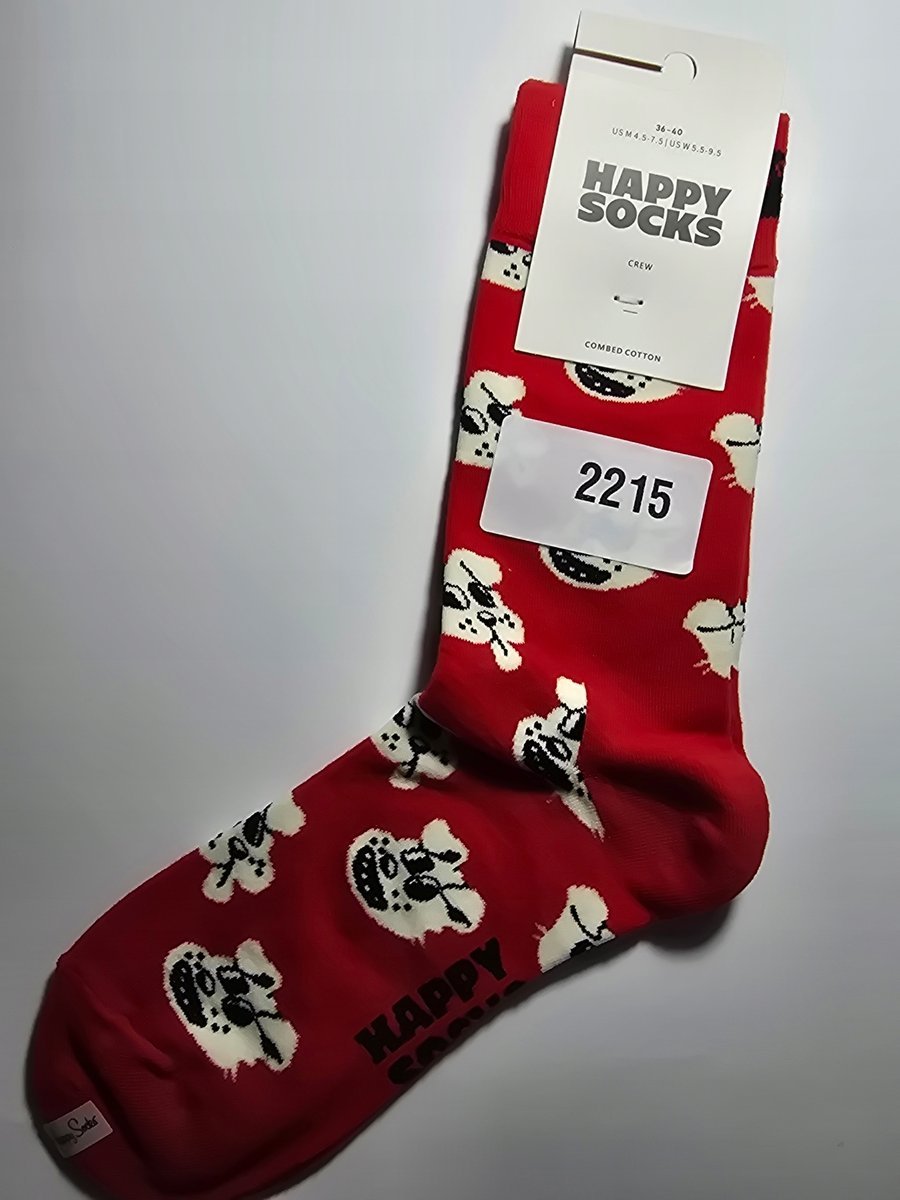 Kolorowe skarpety Happy Socks unisex rozmiar 36-40 (2215)