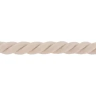 Półfabrykaty do biżuterii - Sznur Bawełniany Bs 10 Mm ( 1 Mb ) Naturalny - miniaturka - grafika 1