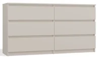 Komody - Komoda długa w stylu nowoczesnym kaszmir 140 cm Z3-L25 - miniaturka - grafika 1