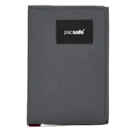 Portfele - Portfel z ochroną przed kradzieżą Pacsafe RFIDsafe Trifold Wallet Slate - miniaturka - grafika 1