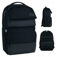 Plecaki szkolne i tornistry - PLECAK MŁODZIEŻOWY SZKOLNY CZARNY NA LAPTOP DO PODROŻY GoPack - miniaturka - grafika 1