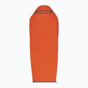 Śpiwory - Wkładka do śpiwora Sea to Summit Reactor Fleece Sleeping Bag Liner Mummy CT picante/beluga - miniaturka - grafika 1