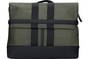 Plecaki - NAVA DESIGN - Zaaranżowany plecak z Patella, z uchwytem PC i ekranem RFID, kolor czarny/oliwkowy - wymiary 43 x 33 x 11 cm - miniaturka - grafika 1