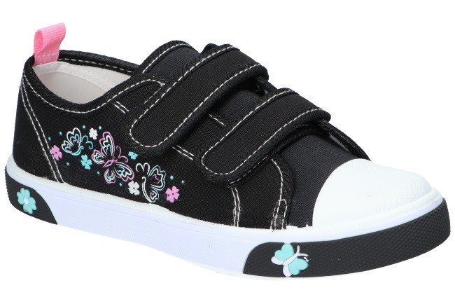 AMERICAN CLUB TEN145 TENISÓWKI TRAMPKI DZIECIĘCE BLACK 35