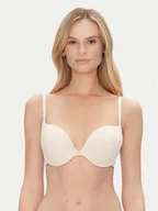 Biustonosze - Guess Biustonosz push-up O3RC17 KBBU1 Beżowy - miniaturka - grafika 1