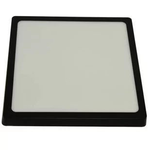 Plafon minimalistyczny Gerry metal LED 24W czarny biały - Lampy ścienne - miniaturka - grafika 1