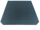Filtry akwariowe i akcesoria - Wkład Filtracyjny Gąbka 25X25X1 45Ppi CZARNA - miniaturka - grafika 1