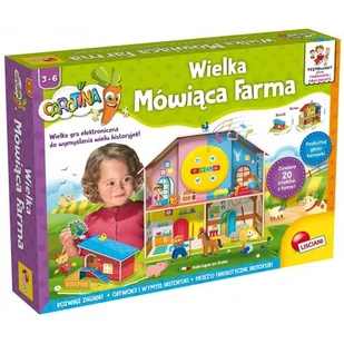 Lisciani Lisciani Carotina Wielka mowiaca farma GXP-712378 - Zabawki interaktywne dla dzieci - miniaturka - grafika 1