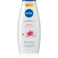 Kosmetyki do kąpieli - Nivea Rose Almond Oil Żel Pod Prysznic 750ML - miniaturka - grafika 1