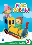 Edukacja przedszkolna - WSiP Plac zabaw. Karty pracy. Pięciolatek. Część 2Wychowanie przedszkolne - dostawa od 3,89 PLN zbiorowa Praca - miniaturka - grafika 1