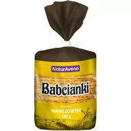 Zdrowa żywność - Babcianki Waniliowe 100g - NaturAvena - miniaturka - grafika 1