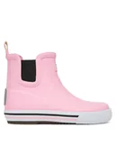 Buty dla dziewczynek - Reima Kalosze Ankles 5400039A-4250 Różowy - miniaturka - grafika 1