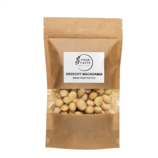 Your Taste, orzechy macadamia, 250 g - Orzechy i nasiona - miniaturka - grafika 1