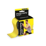 Akcesoria do rehabilitacji - Taśma do kinesiotapingu Pinotape sport 5 cm żółta - miniaturka - grafika 1