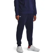 Spodenki męskie - Under Armour Męskie spodnie dresowe Ua Rival Fleece Joggers - miniaturka - grafika 1