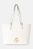 Torebki damskie - Elegancka shopperka Nobo biała - miniaturka - grafika 1